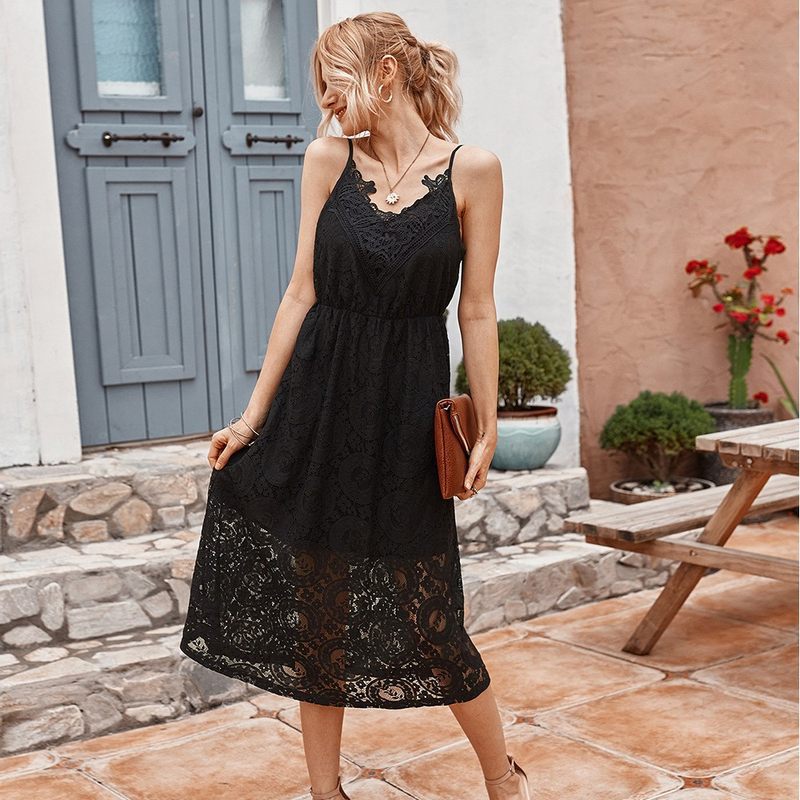Summer Lace Long Dress