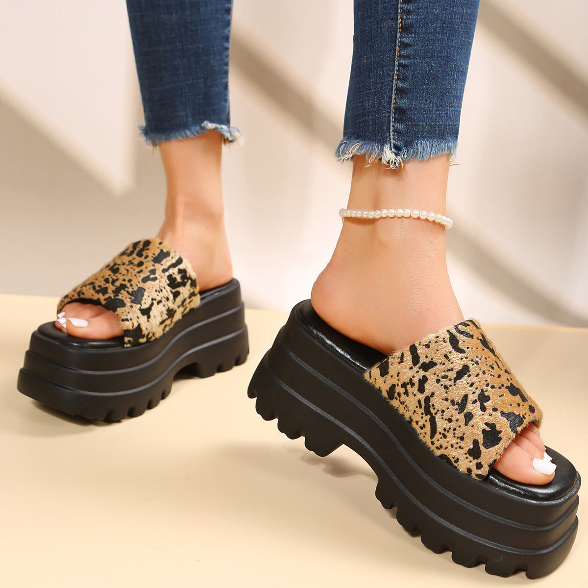 Peep Toe Sandals