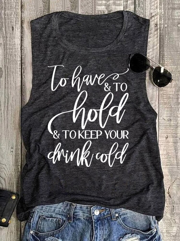 Funny Graphic Tank Top