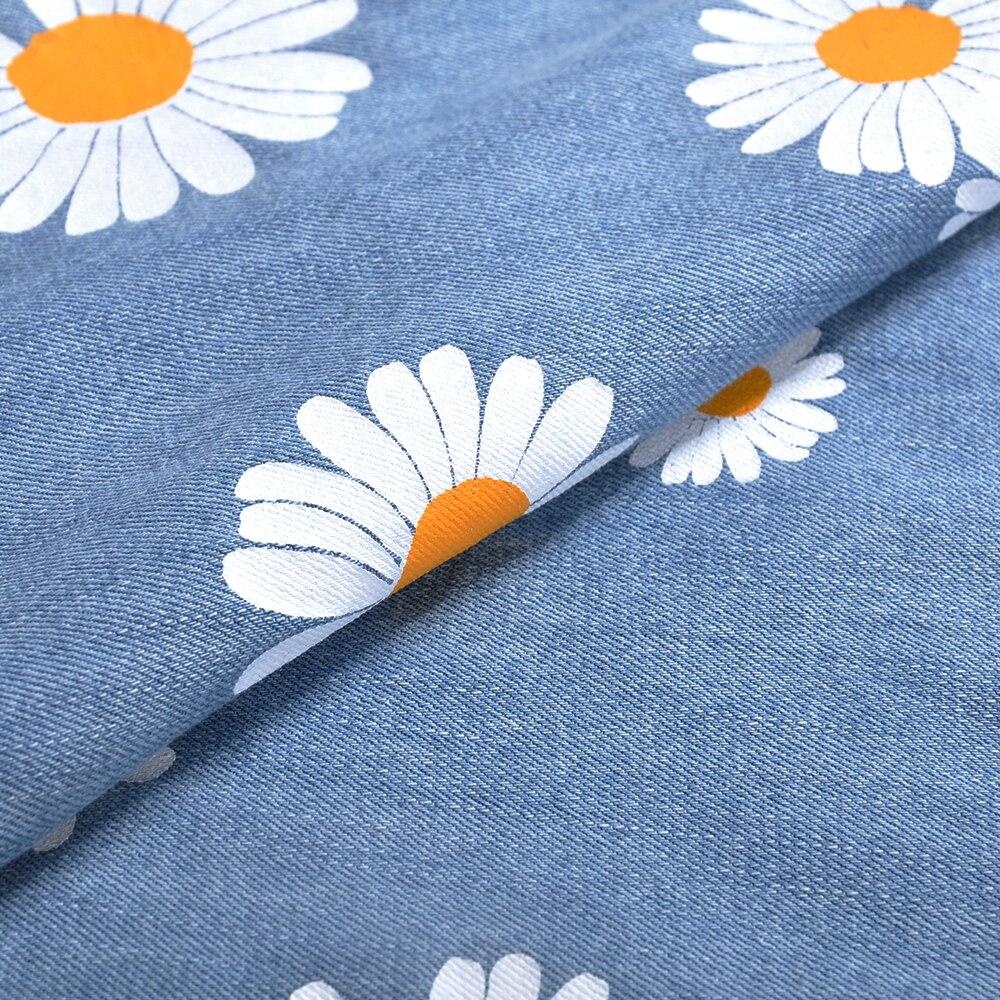 Summer Daisy Tank Halter Neck