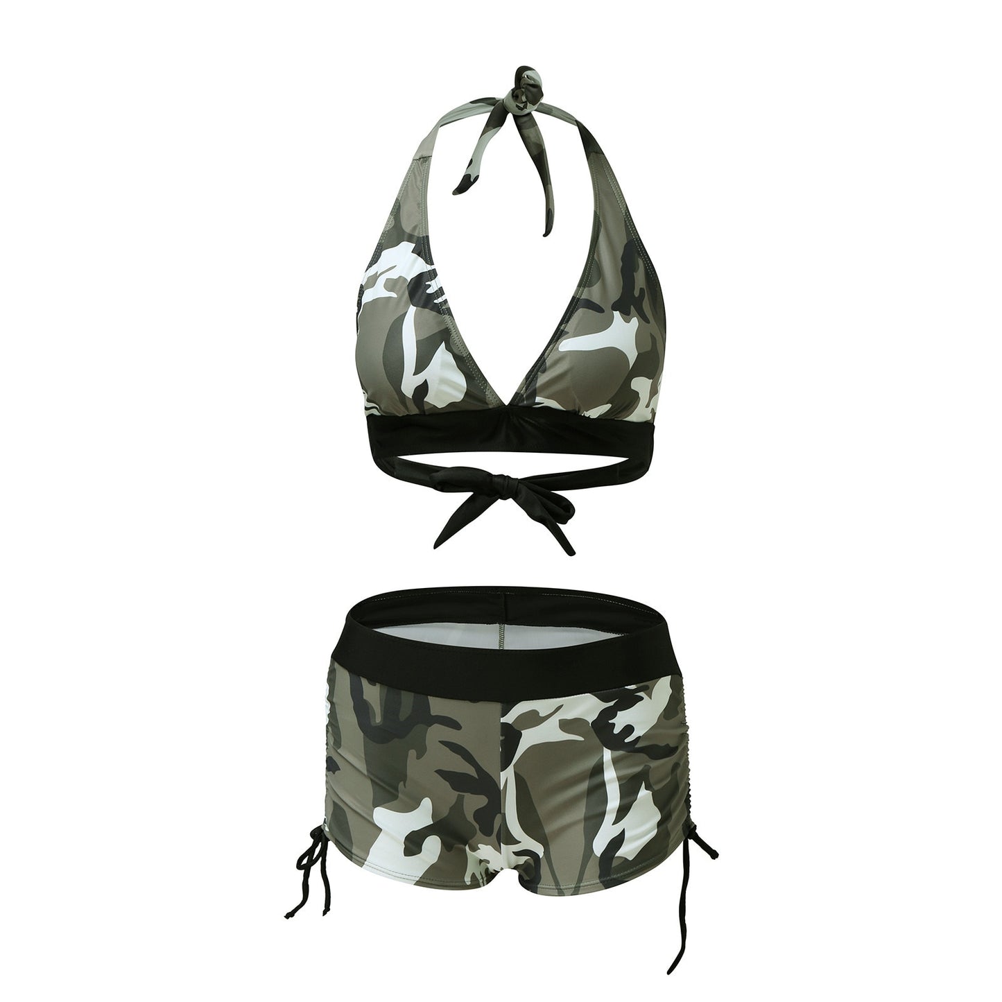 Two-piece Camouflage Beachwear