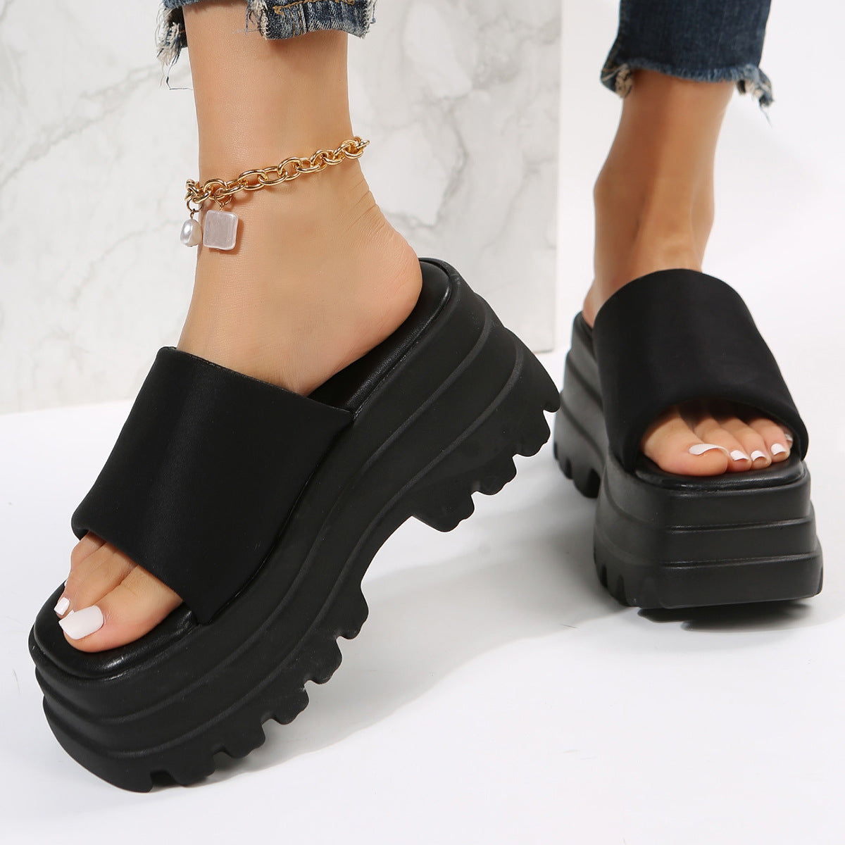 Peep Toe Sandals
