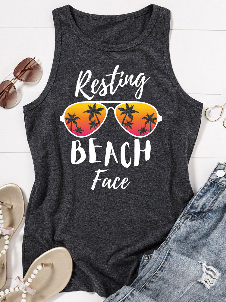 Resting Beach Face