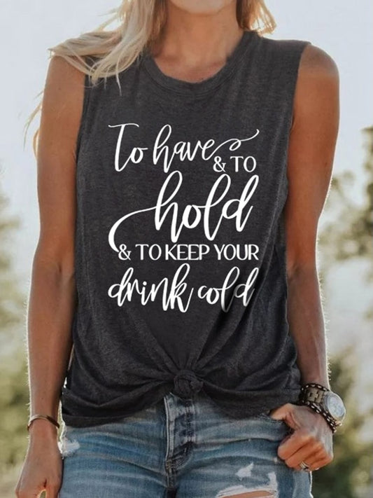 Funny Graphic Tank Top