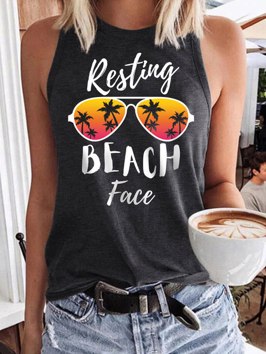 Resting Beach Face